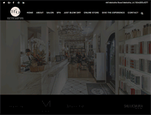 Tablet Screenshot of h2osalon-spa.com
